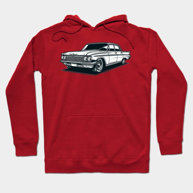 Chevrolet Biscayne Hoodie by Vehicles-Art